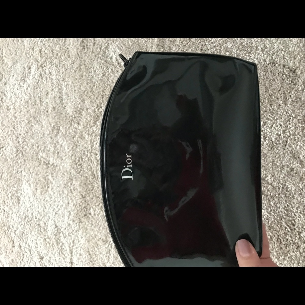 Dior makeup bag